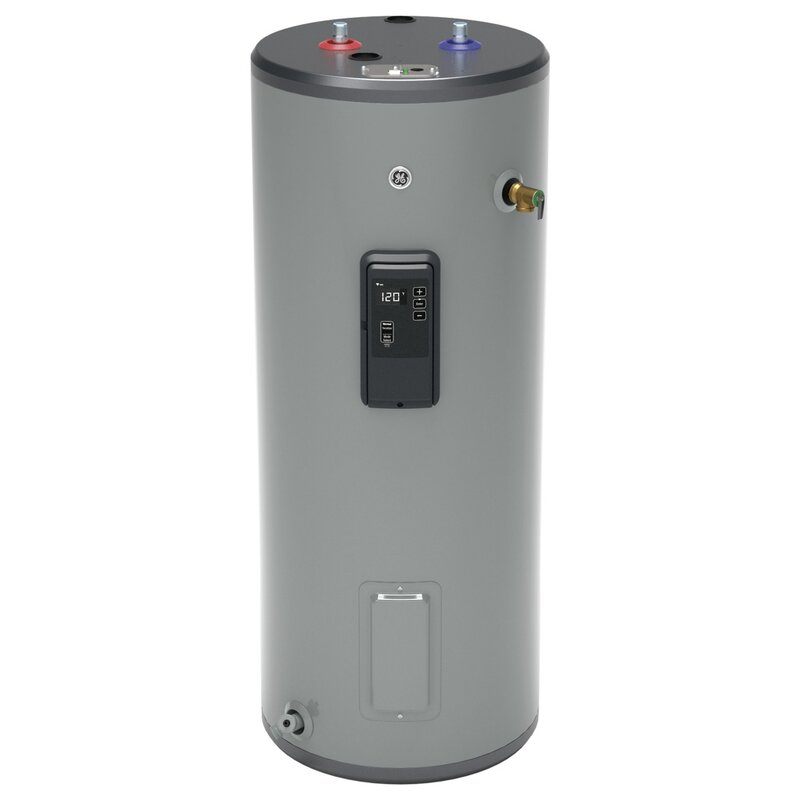 GE Appliances Smart Tall 5.5kw/240 Volt 30 Gallon Electric Storage Tank 240 Volt 30 Amp Tankless Water Heater
